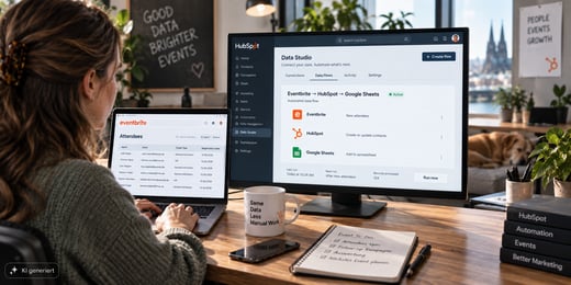 HubSpot Data Studio: Externe Datenquellen wie Google Tabellen anbinden