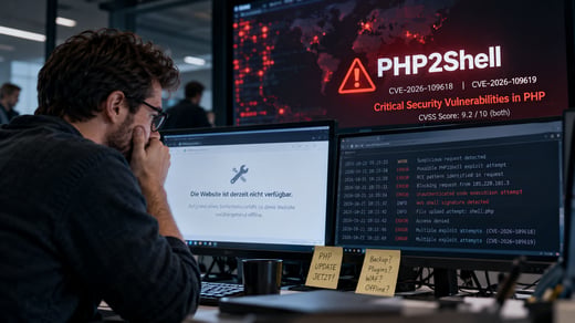 PHP2Shell: Warum deine Website kein Wartungsprojekt sein sollte