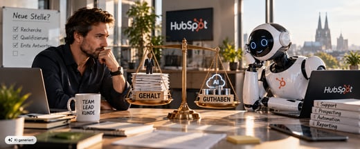 Gehalt oder Guthaben? Wann du einen Menschen einstellst. Und wann einen HubSpot-Agent